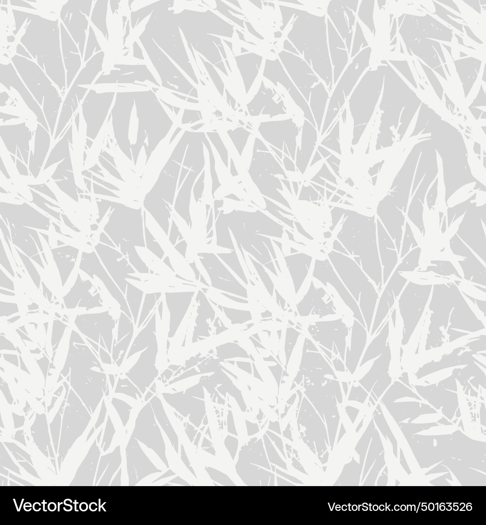 Seamless pattern with tree branches and leaves Vector Image