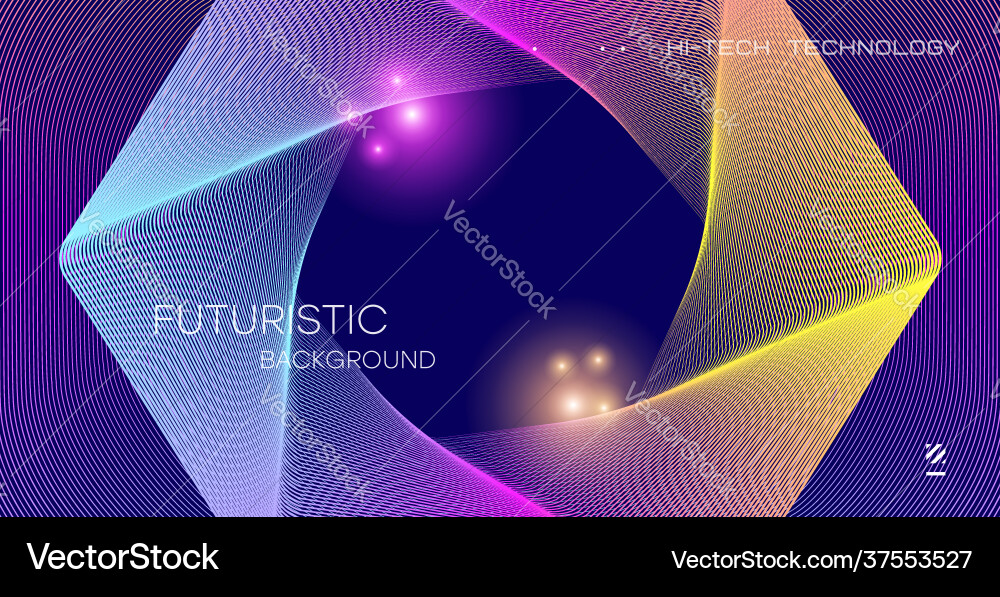 Geometric background with dynamic lines Geometric background with dynamic lines vector image