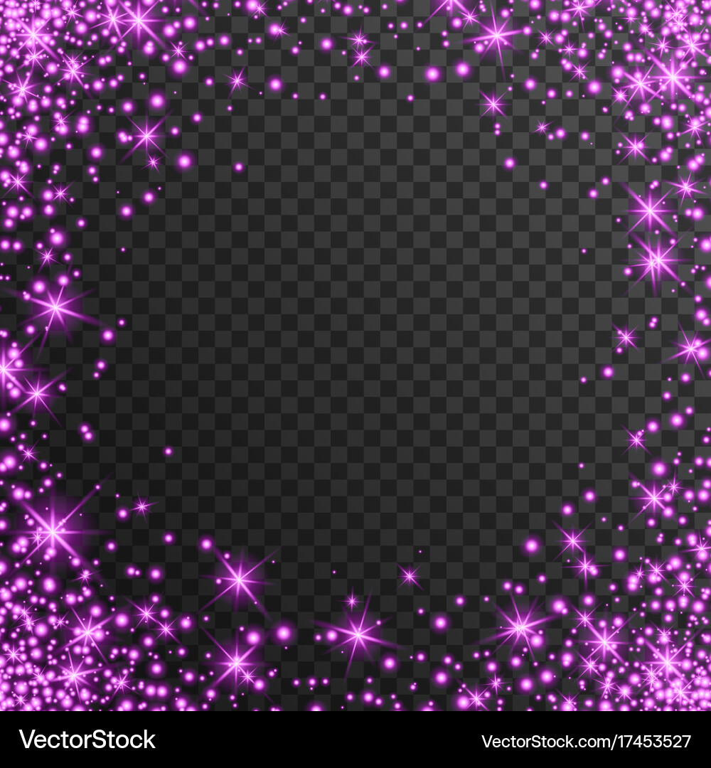 Light effect on transparent background Vector Image