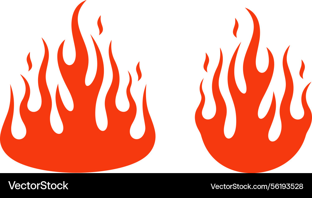 Fire Royalty Free Vector Image - VectorStock