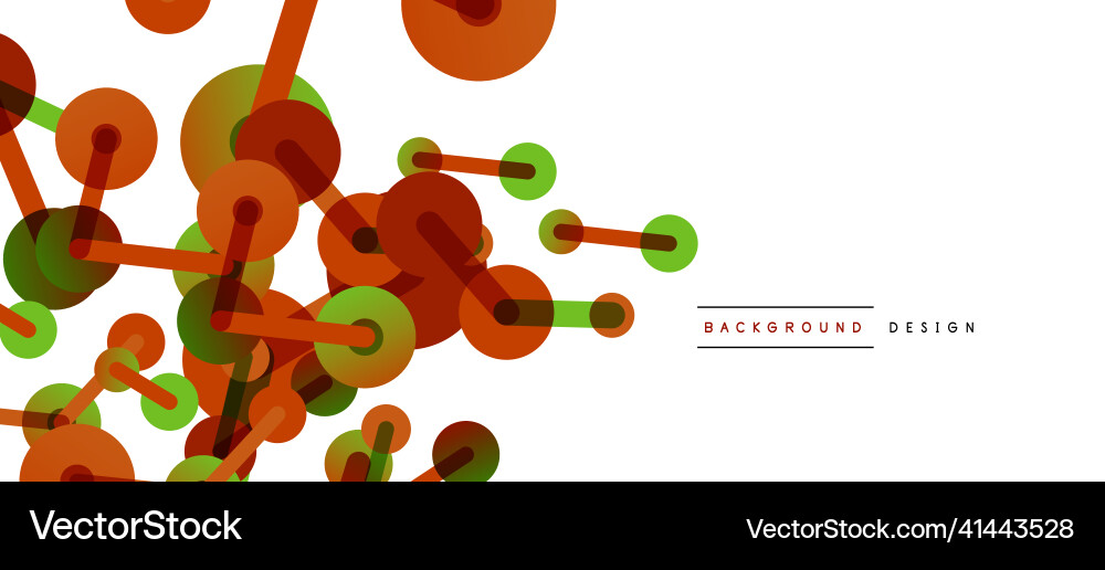 Network concept abstract background dots Network concept abstract background dots vector image