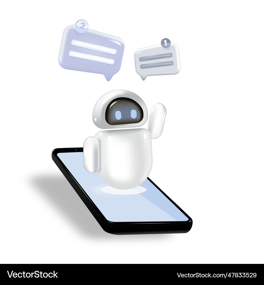 3d artificial intelligence digital brain neural Vector Image