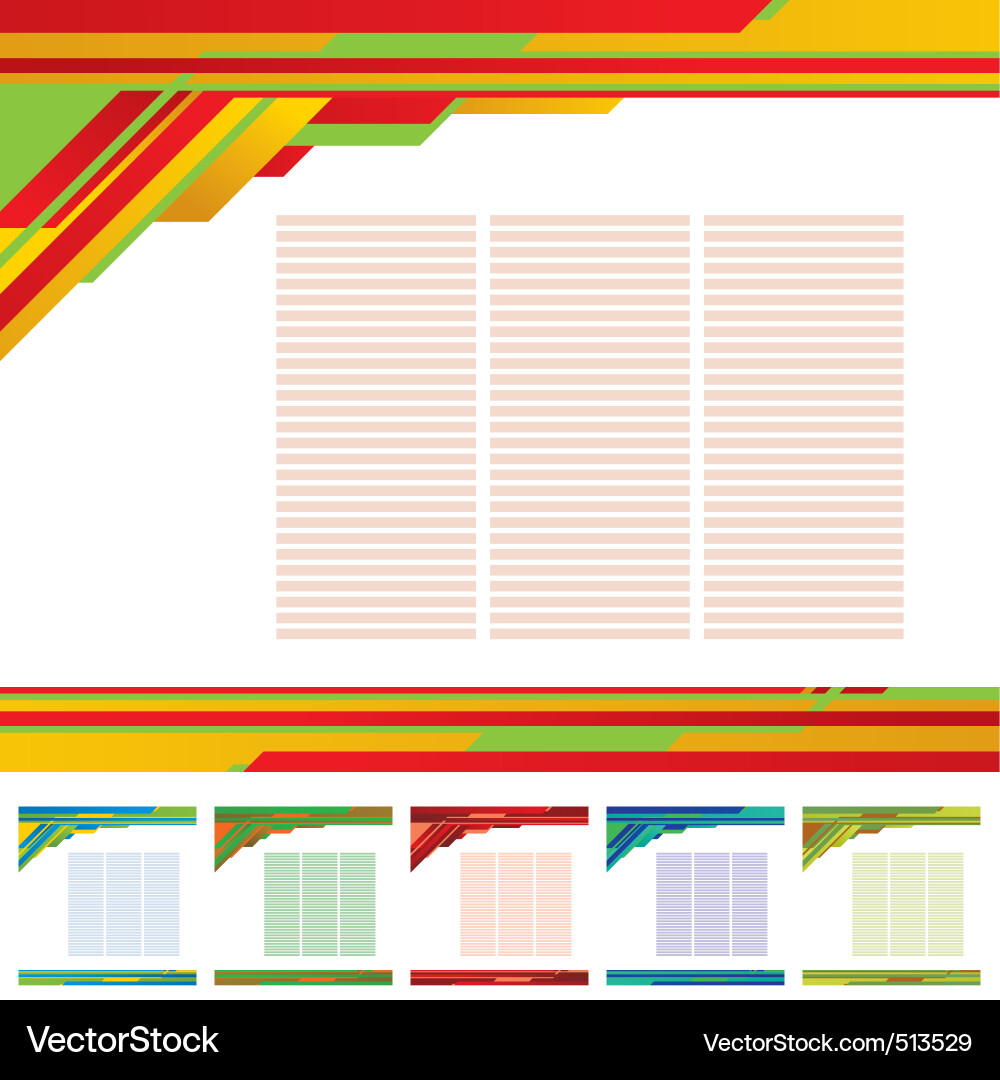 Abstract template background Vector Image
