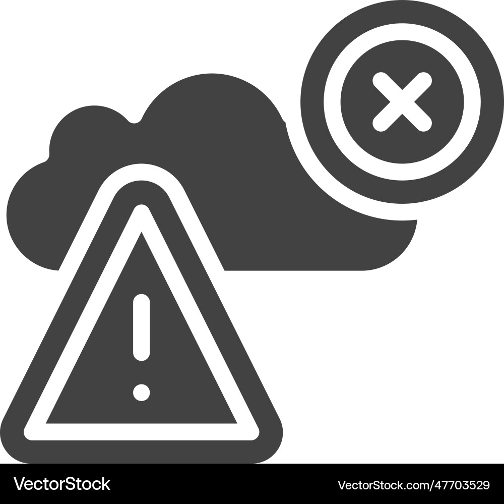 Access denied icon image vector image