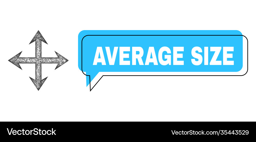 Misplaced average size chat balloon and linear Misplaced average size chat balloon and linear vector image