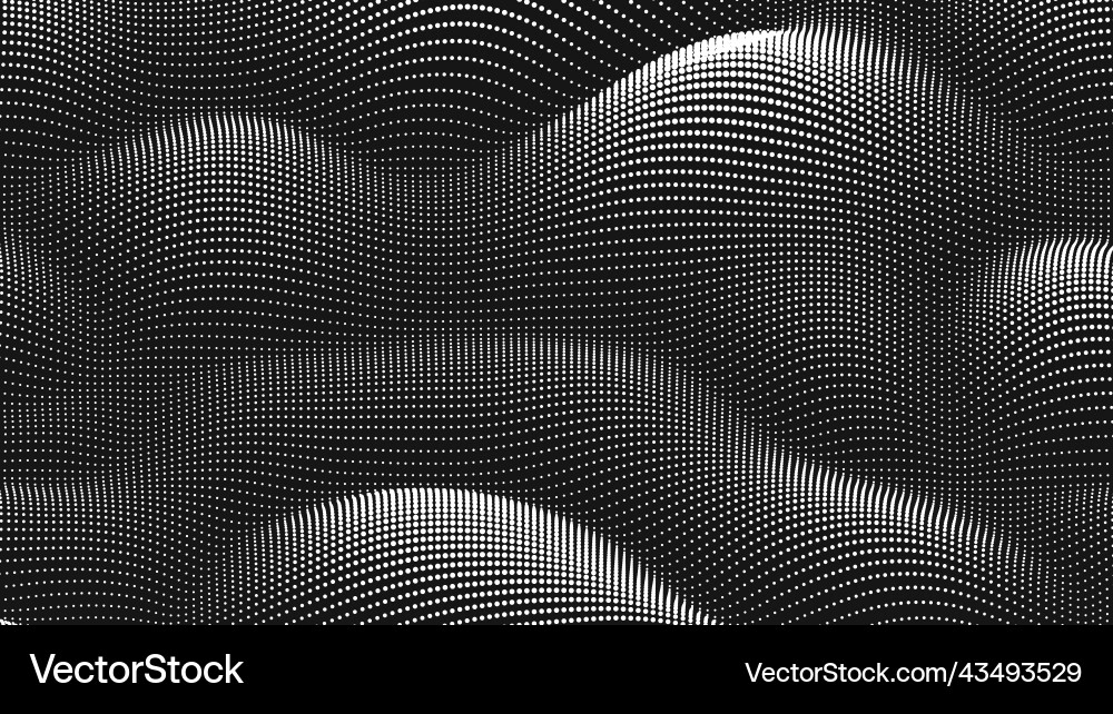 Point wave noise texture abstract dot background Point wave noise texture abstract dot background vector image