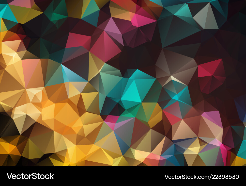 Abstract geometric background with polygons info Abstract geometric background with polygons info vector image