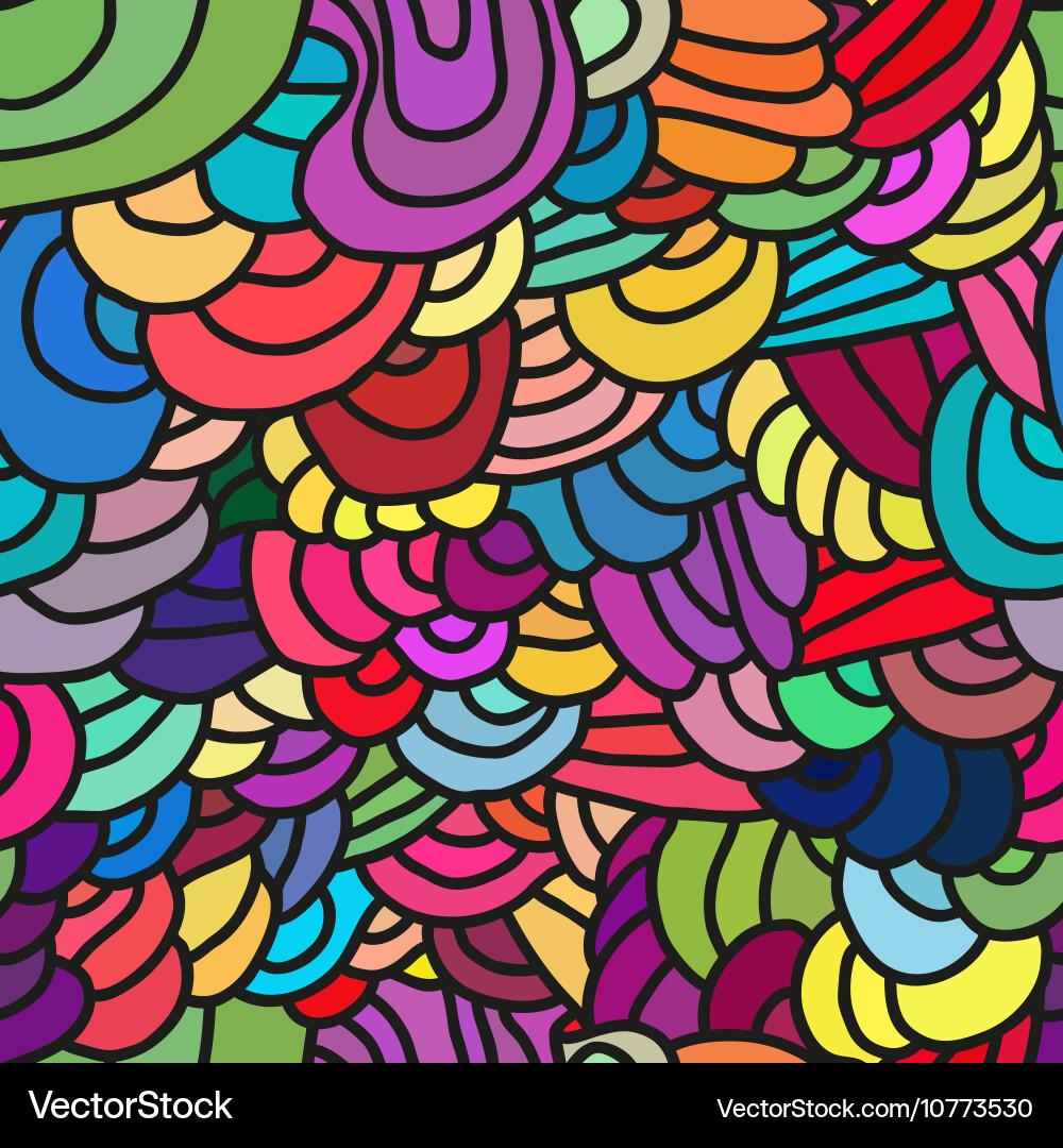 Abstract seamless patterns vector image