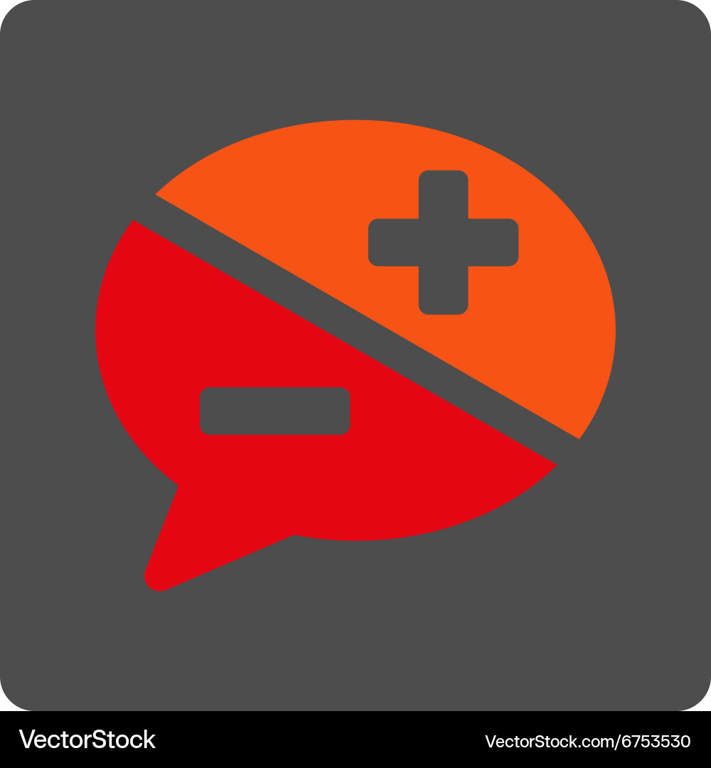 Arguments rounded square button vector image