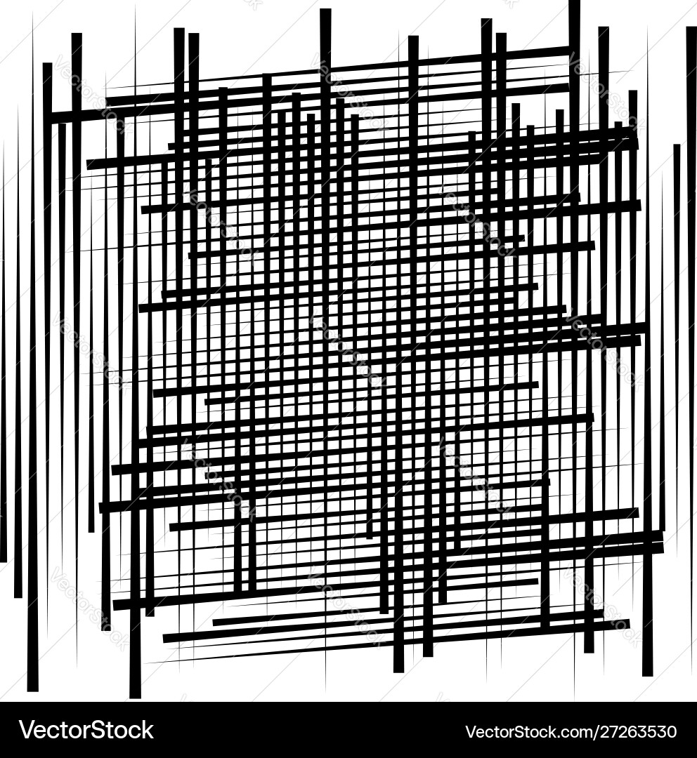 Random lines grid mesh dynamic irregular overlap Random lines grid mesh dynamic irregular overlap vector image