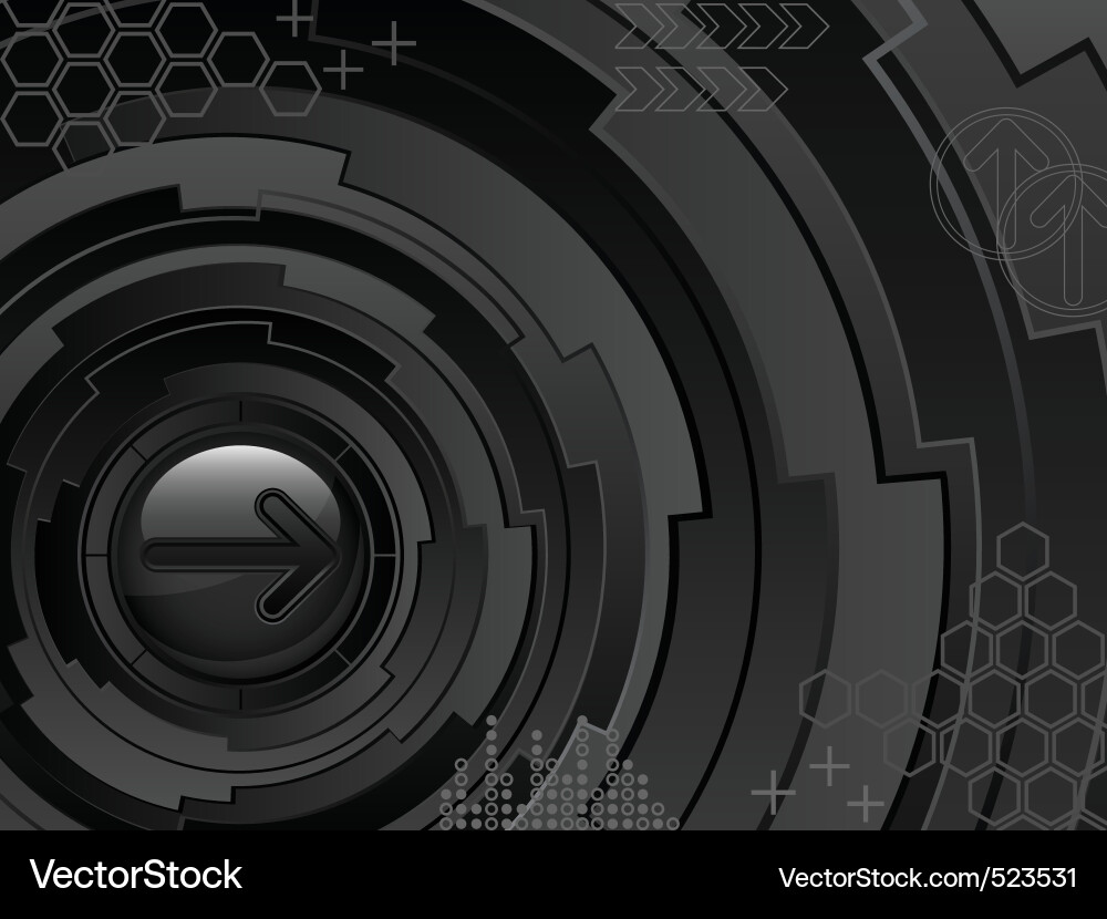 Abstract Tech Background Vector Image