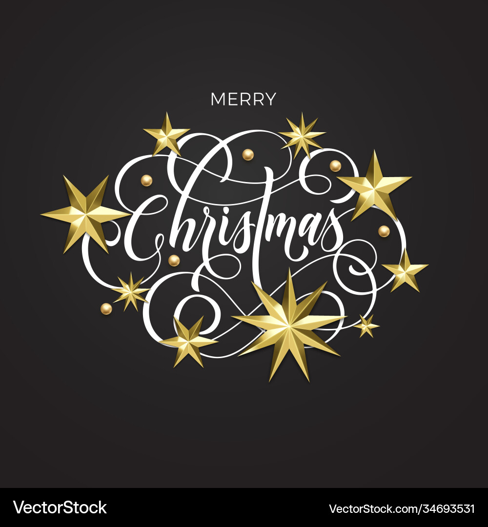Frohe Weihnachten goldene Dekoration Hand gezeichnet Frohe Weihnachten goldene Dekoration Hand gezeichnet vektorbild