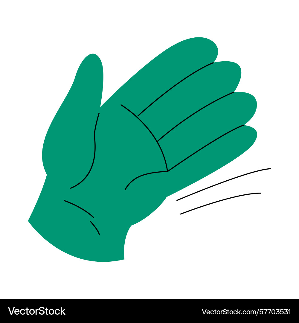 Gesture and hand showing non verbal element Gesture and hand showing non verbal element Vector Image