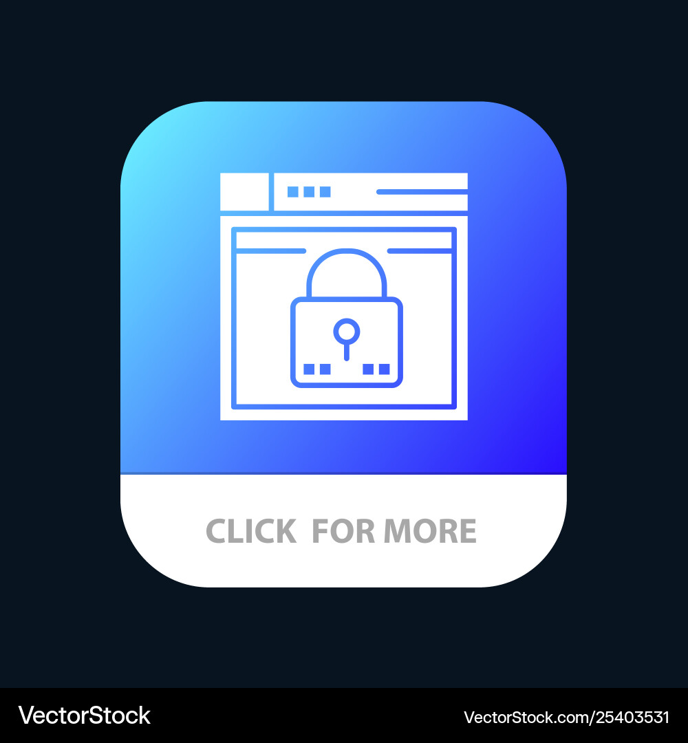 Login secure web layout password lock mobile app Login secure web layout password lock mobile app vector image
