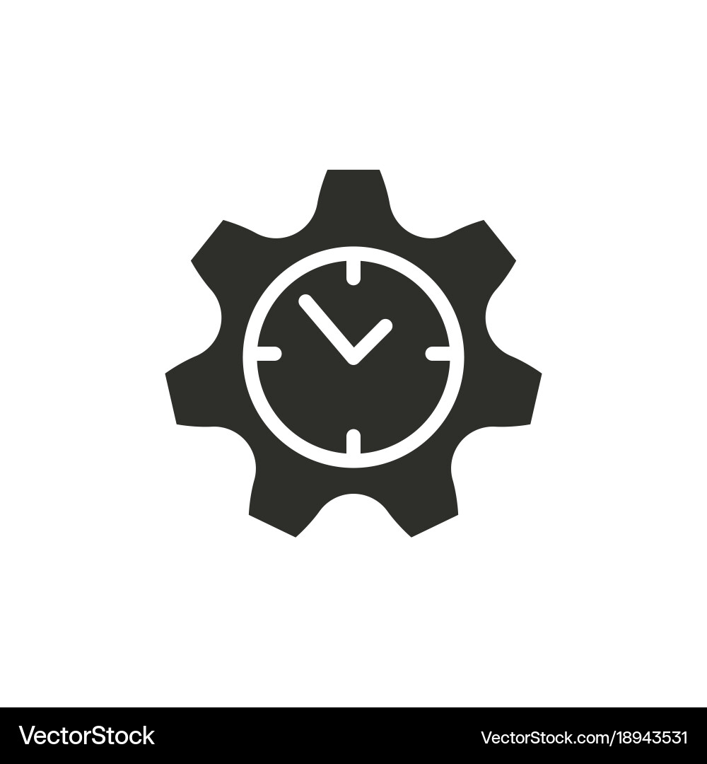 Setting icon vector image
