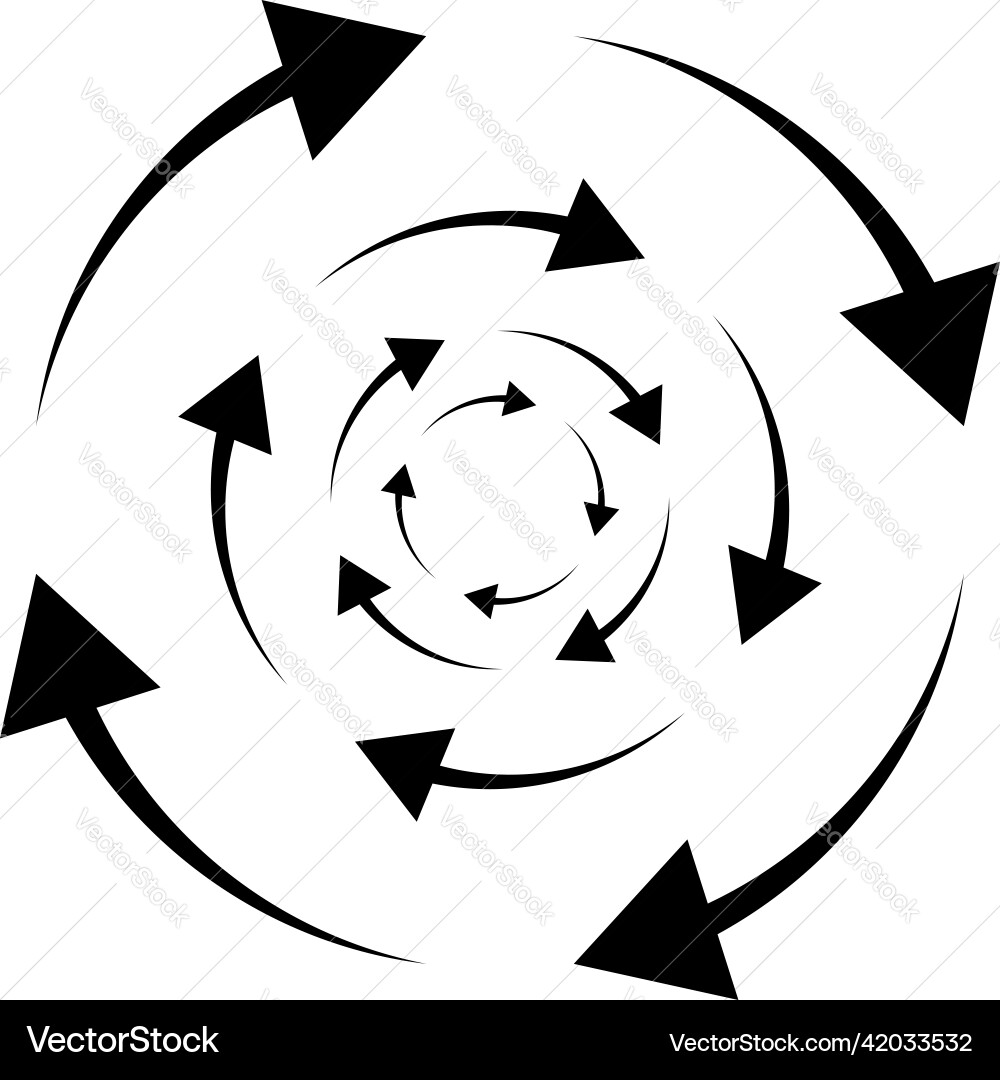 Circular circle arrow element as recycling update Circular circle arrow element as recycling update vector image