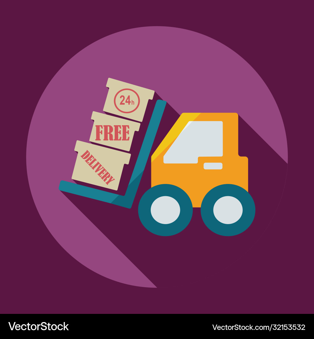 Flat modern design with shadow icons loader Flat modern design with shadow icons loader vector image