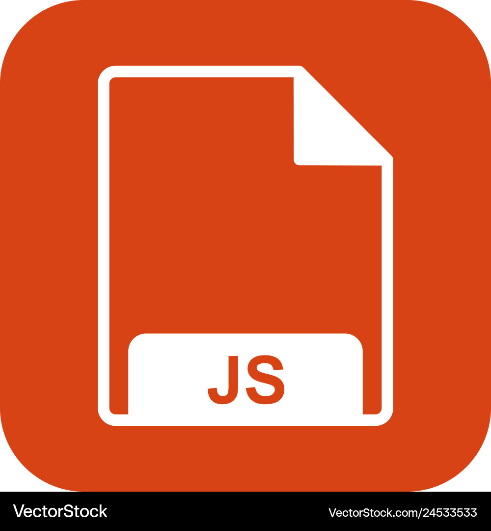 Js icon vector image