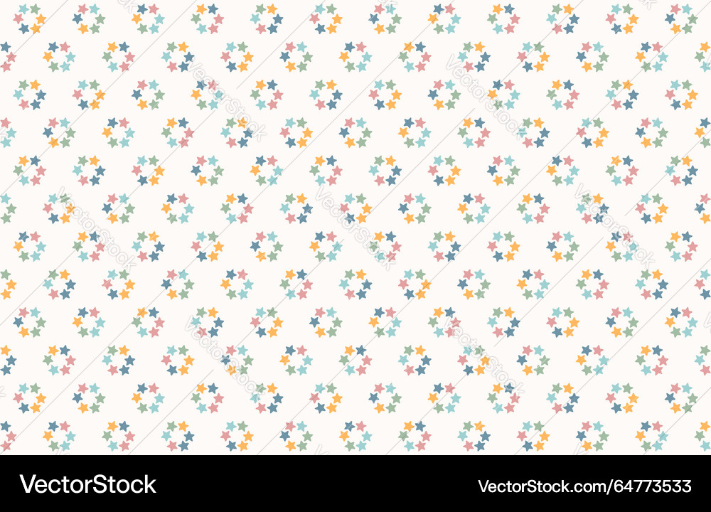 Star Cluster Pattern – Royalty-Free Vector | VectorStock