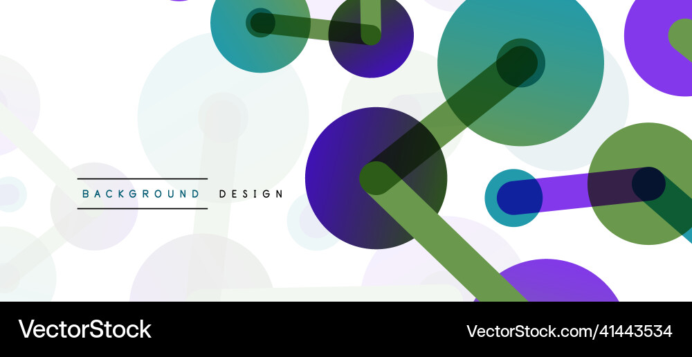Abstract background round dots connected by lines Abstract background round dots connected by lines vector image