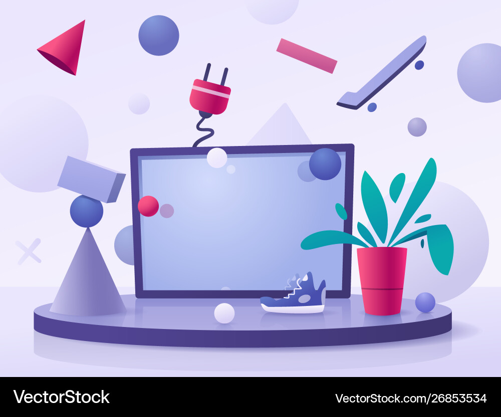 Abstract colorful poster for web and print Abstract colorful poster for web and print vector image