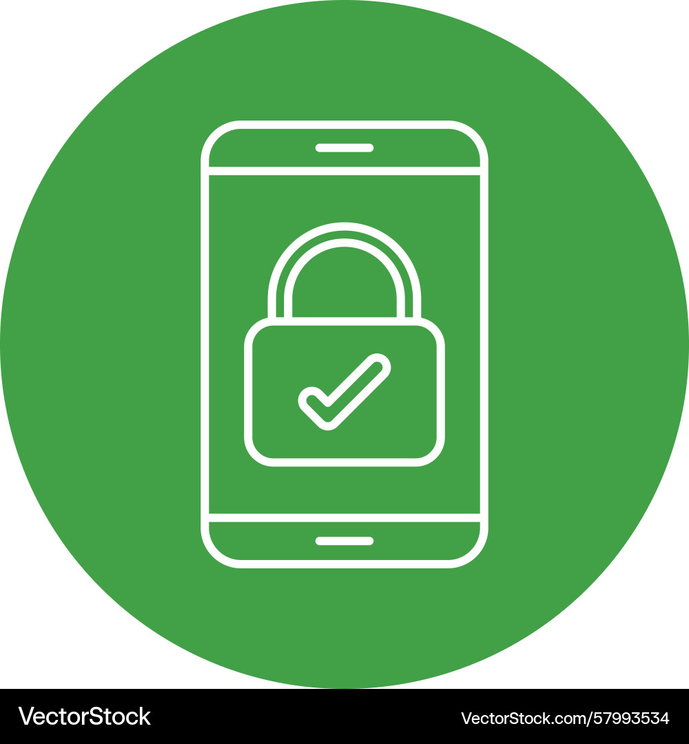 Access Multi Circle Icons Vector Image