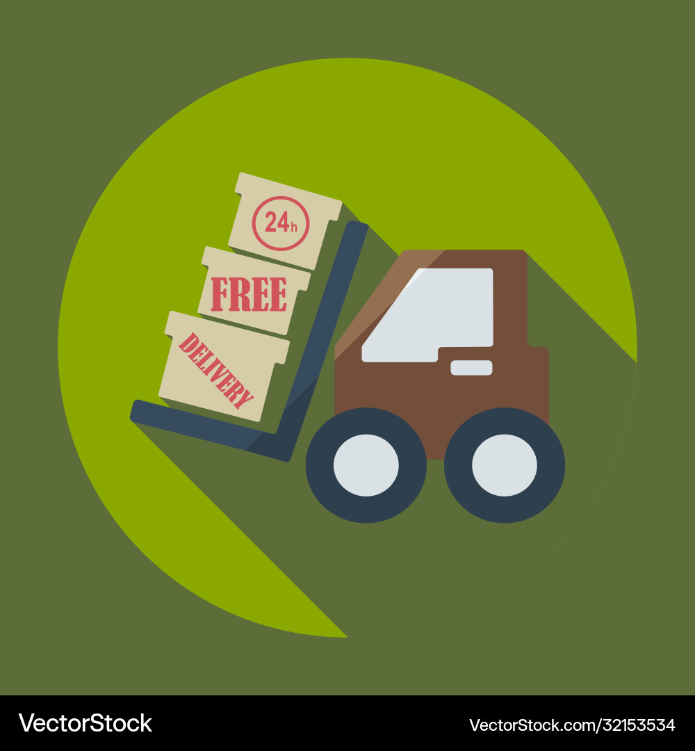 Flat modern design with shadow icons loader Flat modern design with shadow icons loader vector image