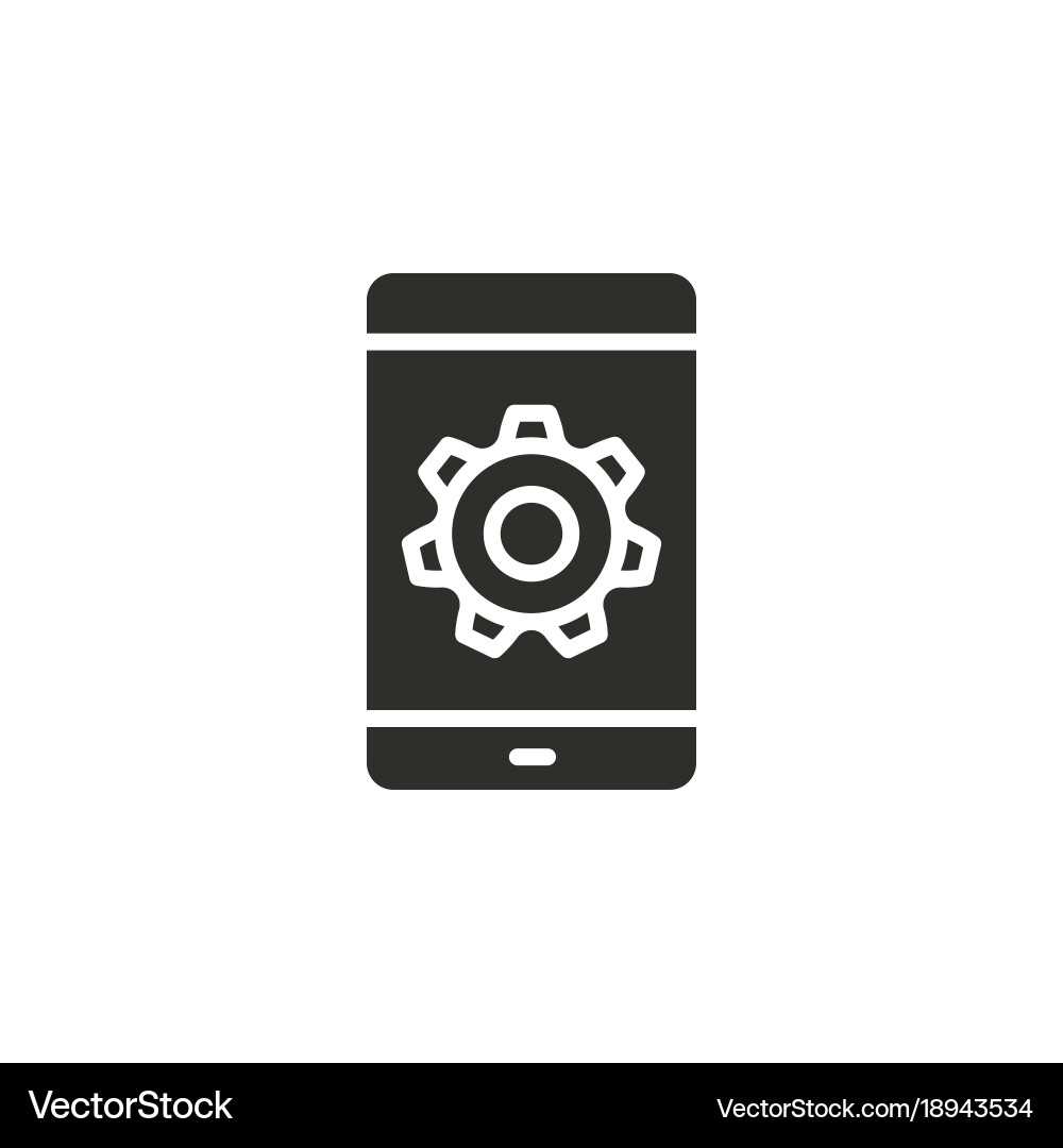 Setting icon vector image