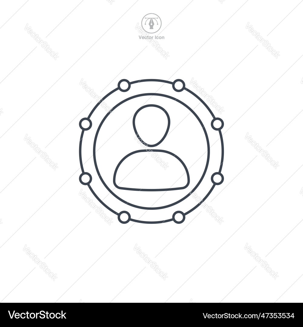 Workflow icon symbol template for graphic and web Workflow icon symbol template for graphic and web vector image