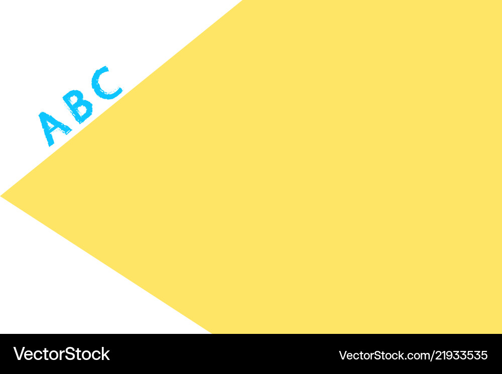 Flat design empty esp template Flat design empty esp template Vector Image
