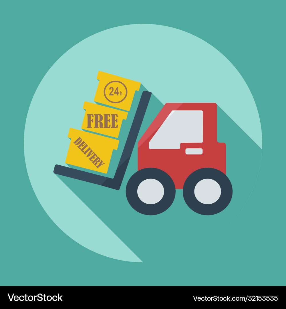 Flat modern design with shadow icons loader Flat modern design with shadow icons loader vector image
