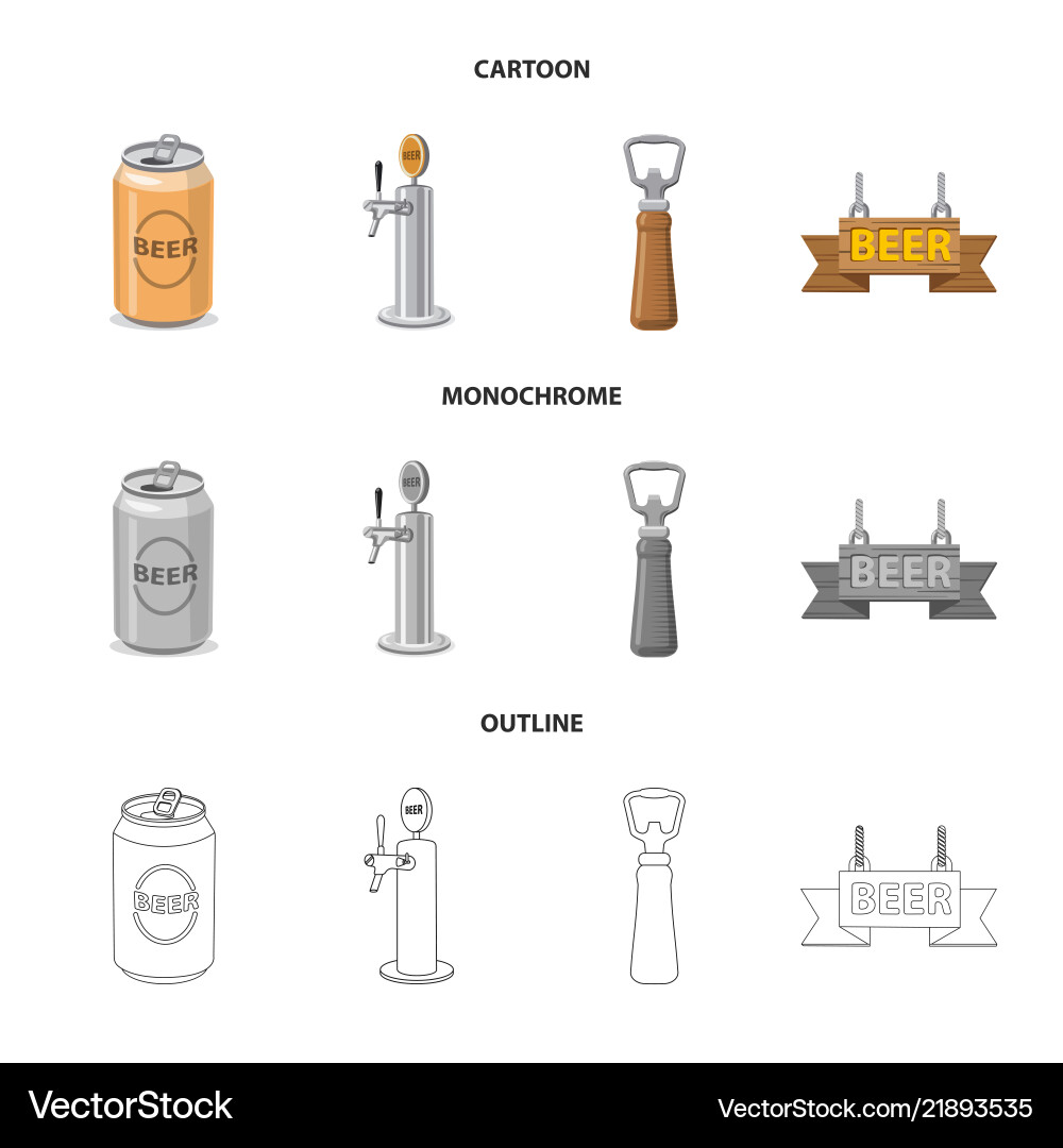Isolated object of pub and bar symbol set Isolated object of pub and bar symbol set vector image