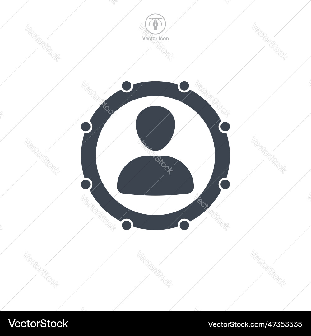 Workflow icon symbol template for graphic and web Workflow icon symbol template for graphic and web vector image