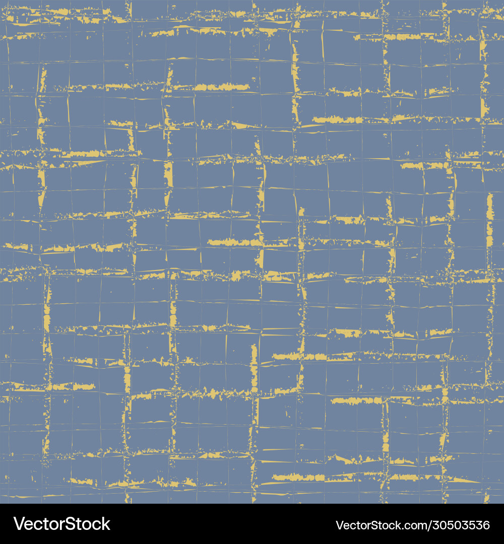 Retro broken grid seamless pattern Retro broken grid seamless pattern Vector Image