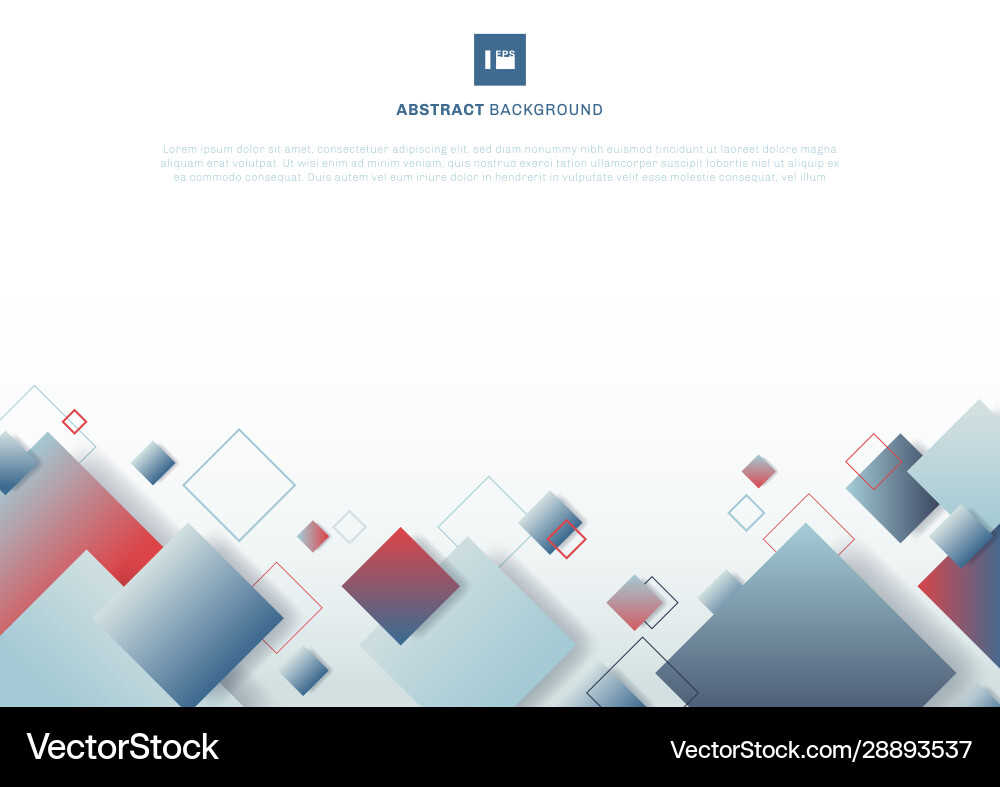 Abstract Gradient Color Blocks vector image