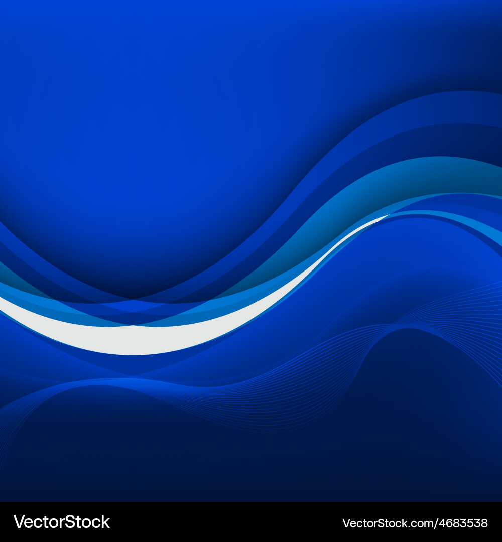 Ocean Wave Background Royalty Free Vector Image