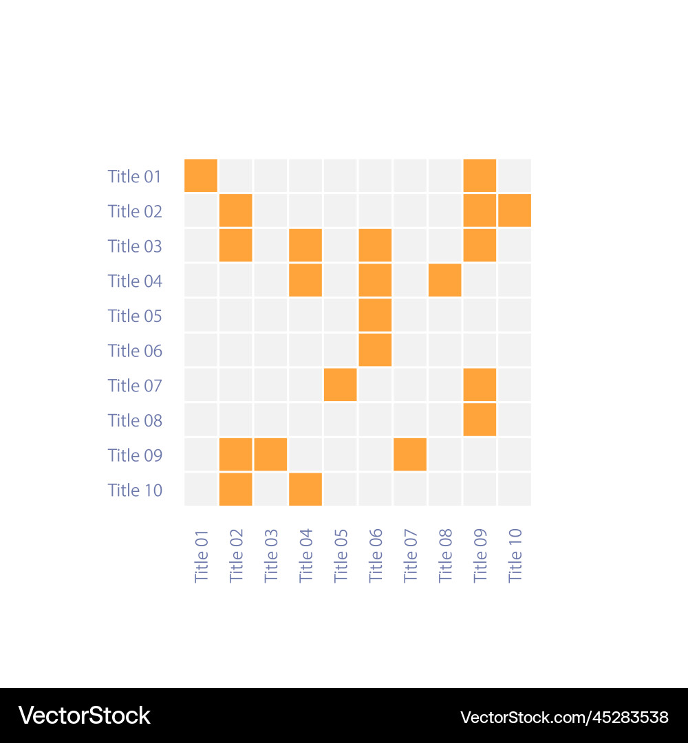 Plotting grid infographic chart design template Plotting grid infographic chart design template vector image