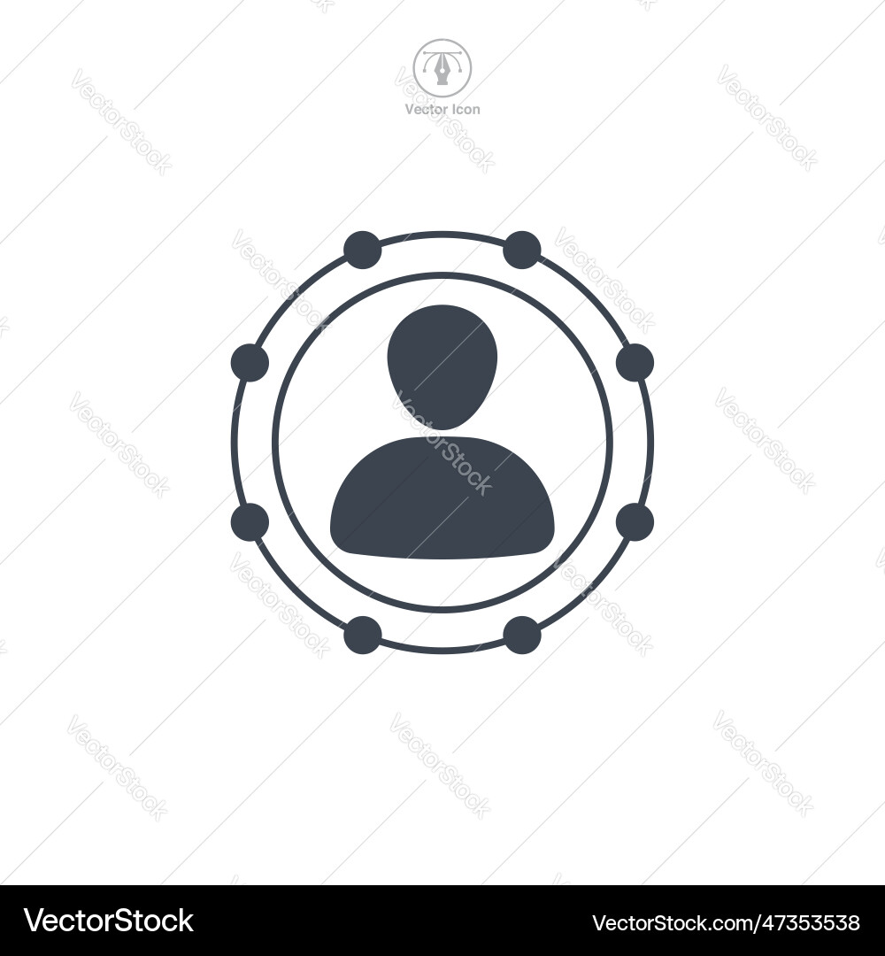 Workflow icon symbol template for graphic and web Workflow icon symbol template for graphic and web vector image