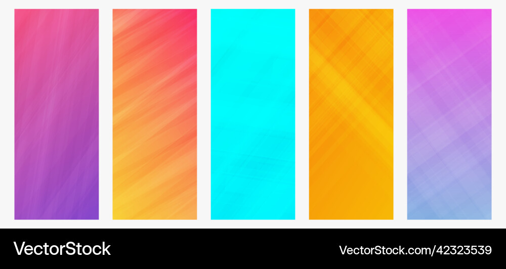 Modern colorful gradient background with lines Modern colorful gradient background with lines vector image