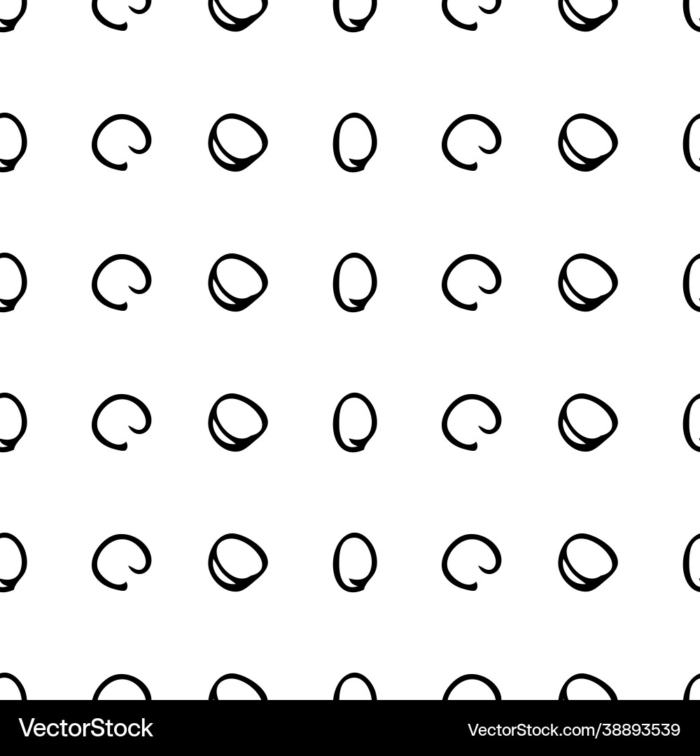 Seamless pattern with sketch round squiggle Seamless pattern with sketch round squiggle Vector Image