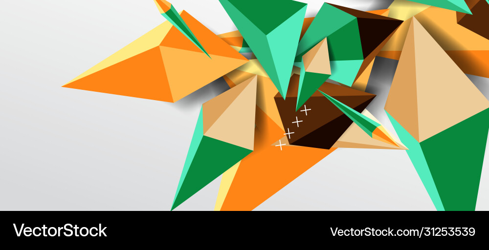 Trendy simple triangle abstract background Trendy simple triangle abstract background vector image