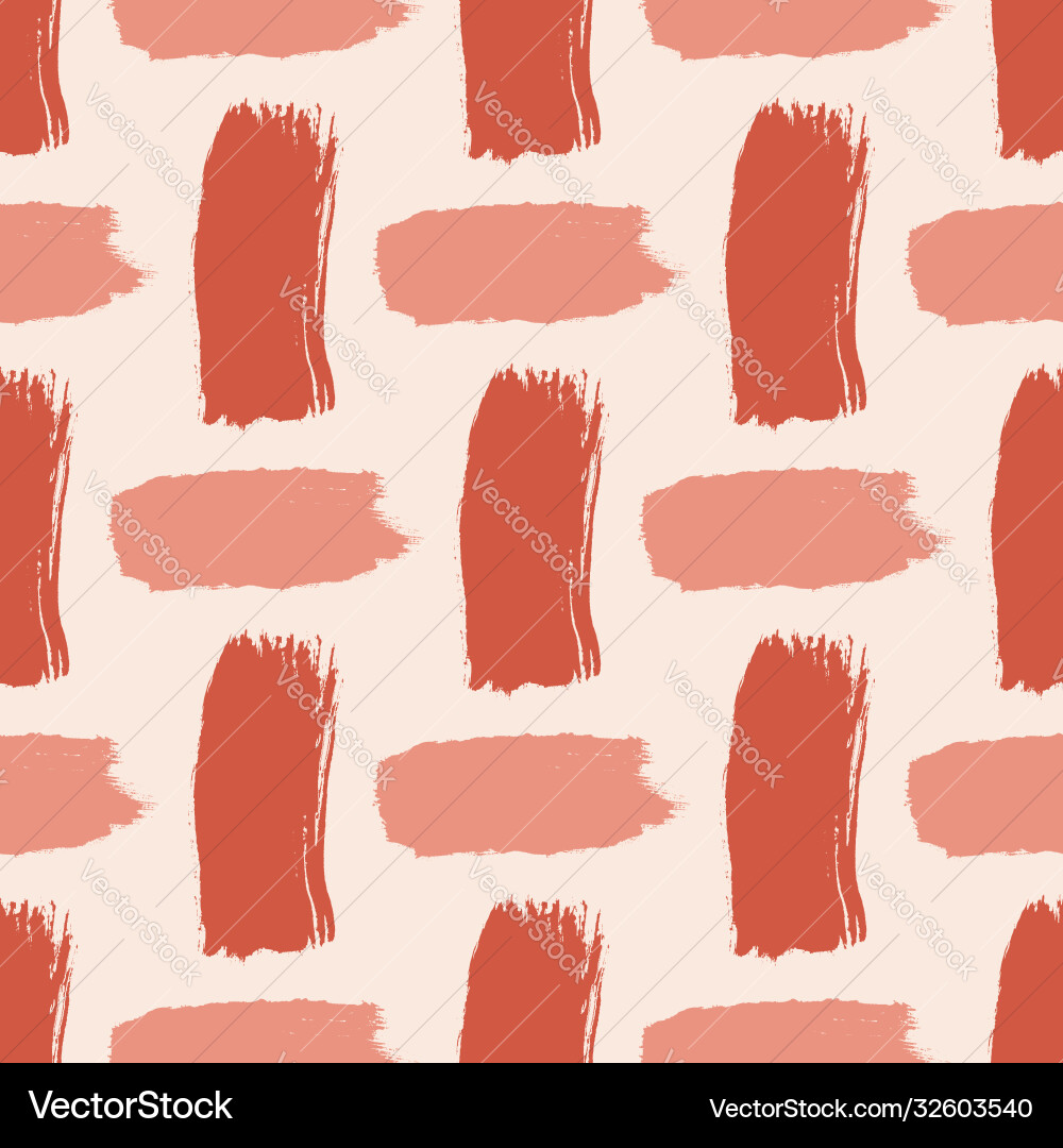 Seamless pattern with repeating brush strokes Seamless pattern with repeating brush strokes vector image