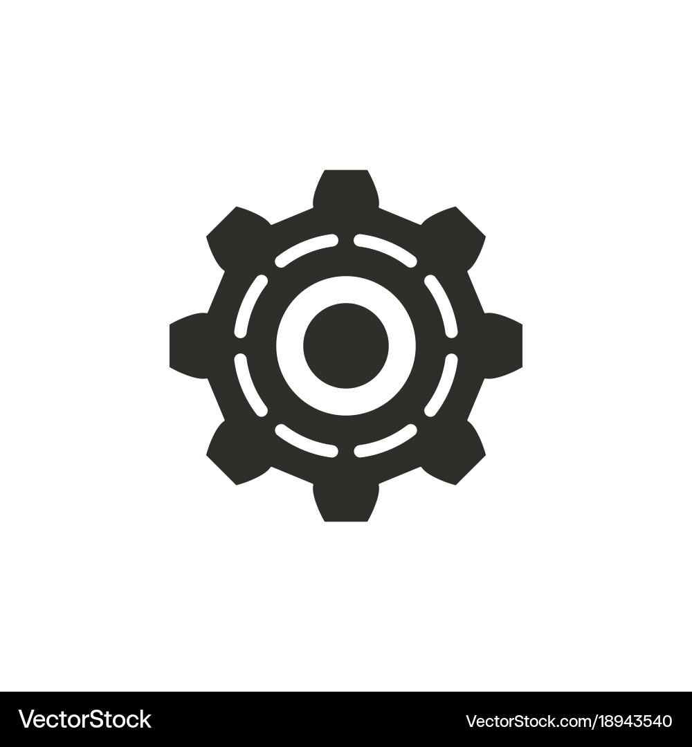 Setting icon Vector Image