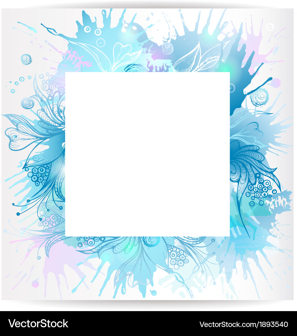 Splash background Royalty Free Vector Image - VectorStock