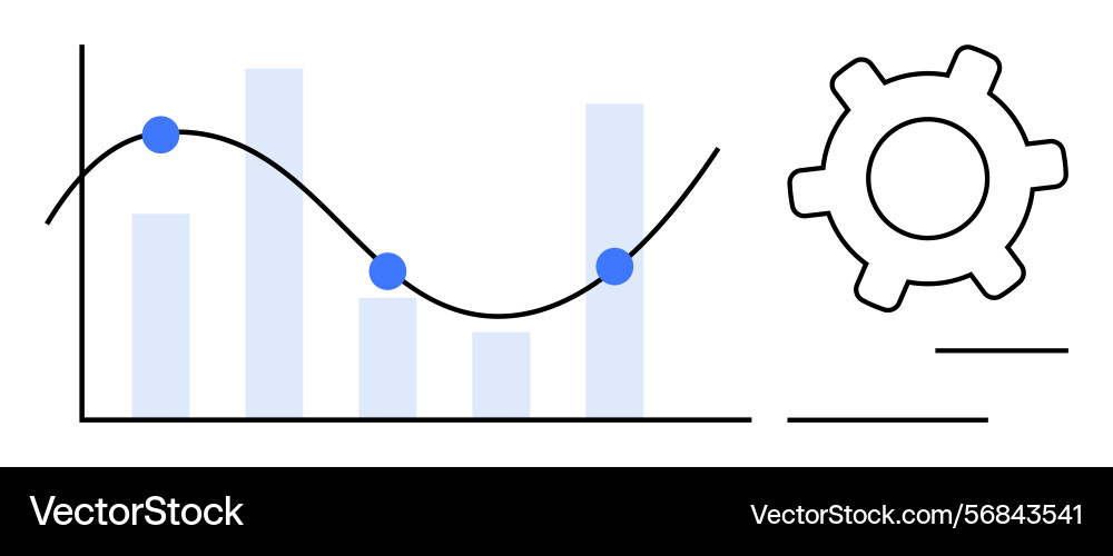 Data analytics and performance optimization Data analytics and performance optimization vector image