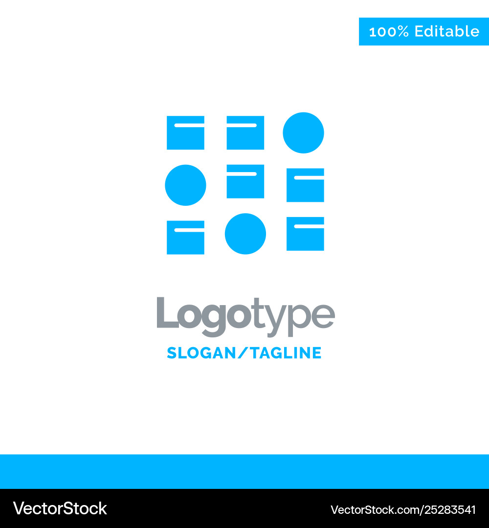 Pattern system data science blue Pattern system data science blue vector image