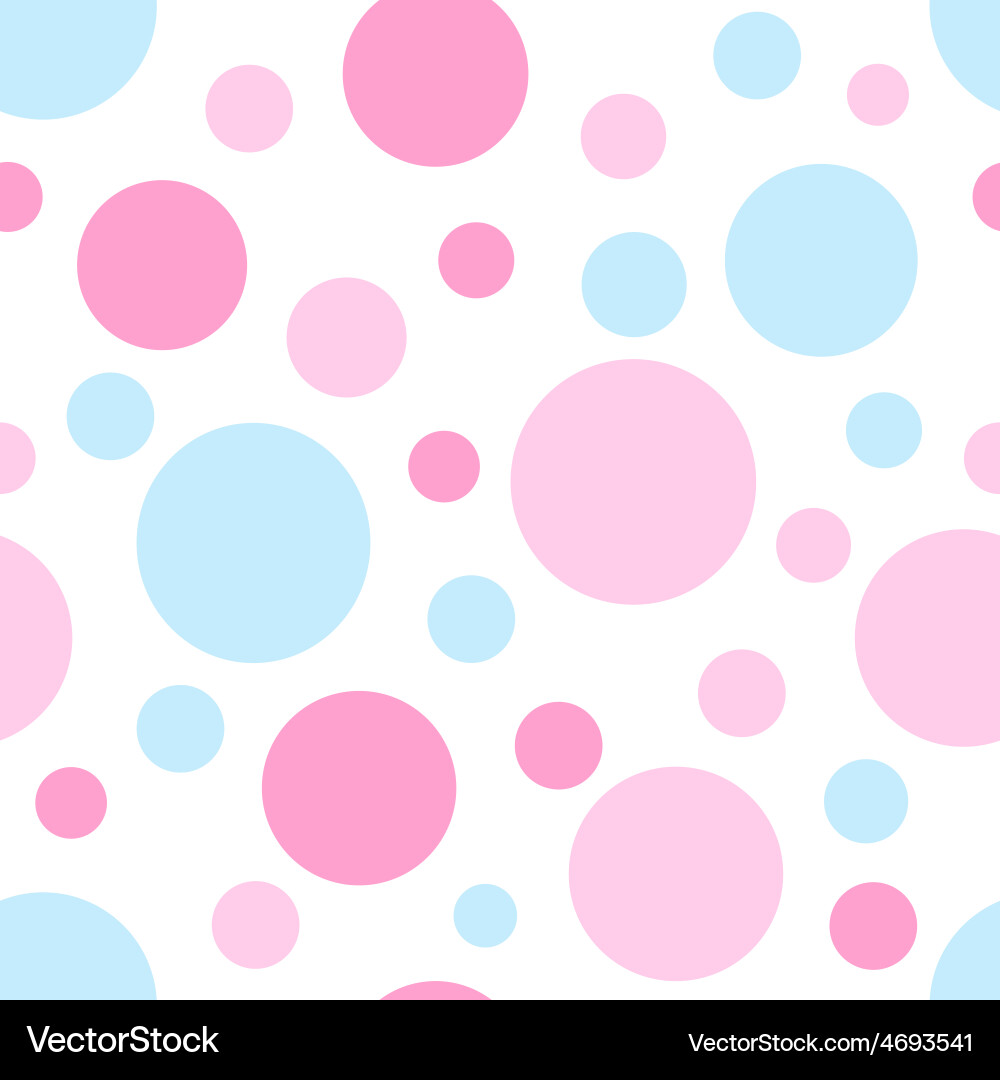 Seamless geometric pattern with circles Royalty Free Vector