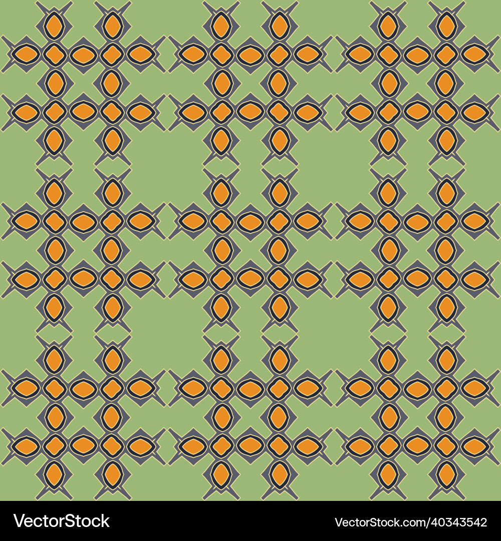 Seamless pattern with mosaic tiles Seamless pattern with mosaic tiles vector image