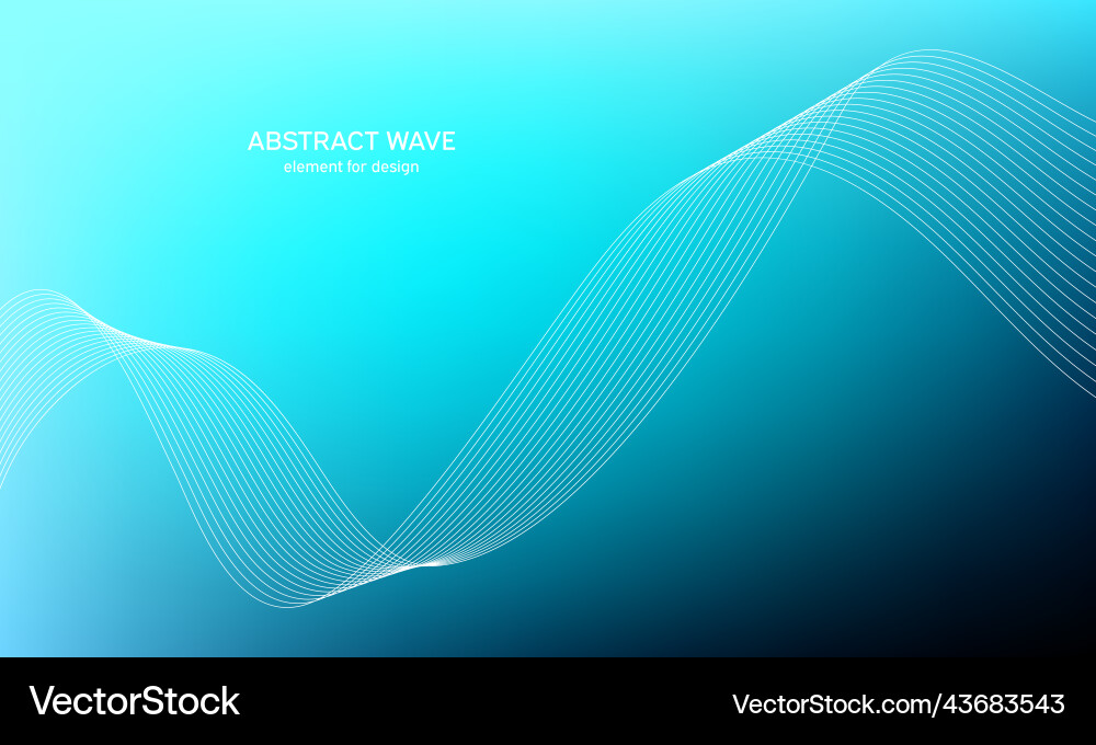 Abstract wave element for design digital Abstract wave element for design digital vector image