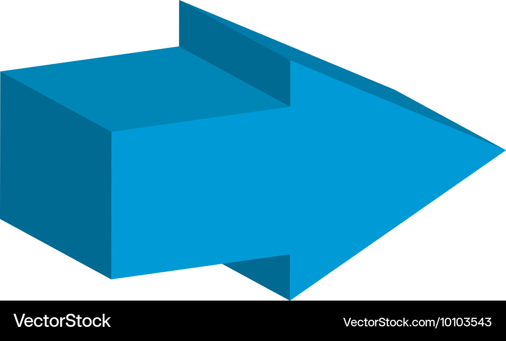 Arrows signal index icon Vector Image